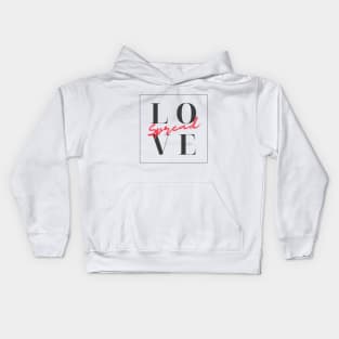 Spread Love! Kids Hoodie